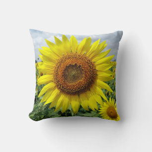 Sunflower pillow