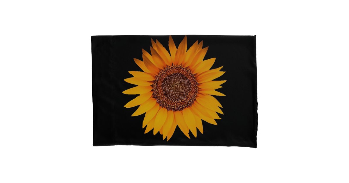 Sunflower Pillow Case Zazzle