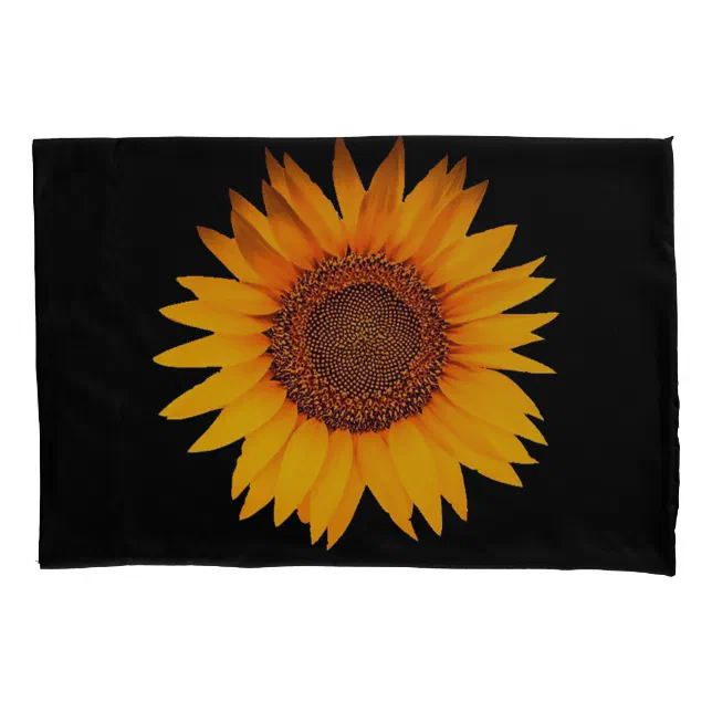 Sunflower Pillow Case Zazzle