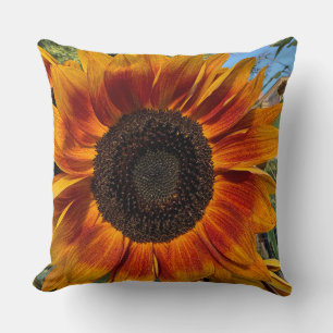 Sunflower Pillowcase Throw Pillow