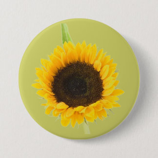 Sunflower Pinback Button