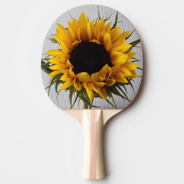 Sunflower Ping Pong Bat Ping-Pong Paddle (Front)