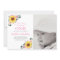 Sunflower Pink Floral 1st Birthday Photo Party