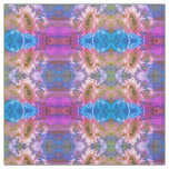 Sunflower Pink Purple Blue Floral Girly Boho Chic Fabric