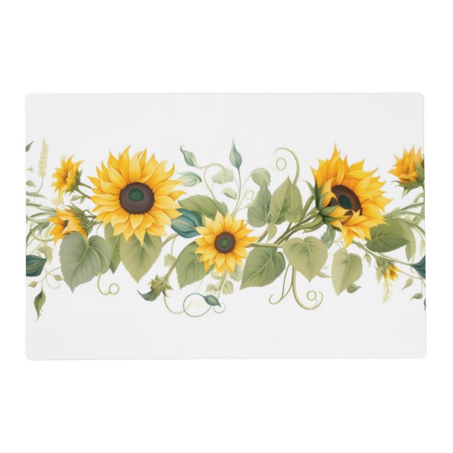 Sunflower Placemat (Front)