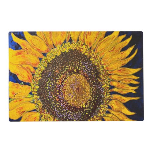 Sunflower placemat