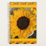 Sunflower  planner<br><div class="desc">Plan your days greeted by this bright sunflower image.</div>