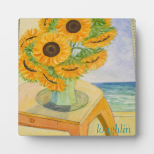 Sunflower Plaque
