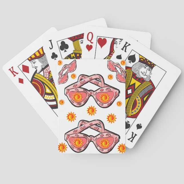 Sunflower Playing Card Deck (Back)