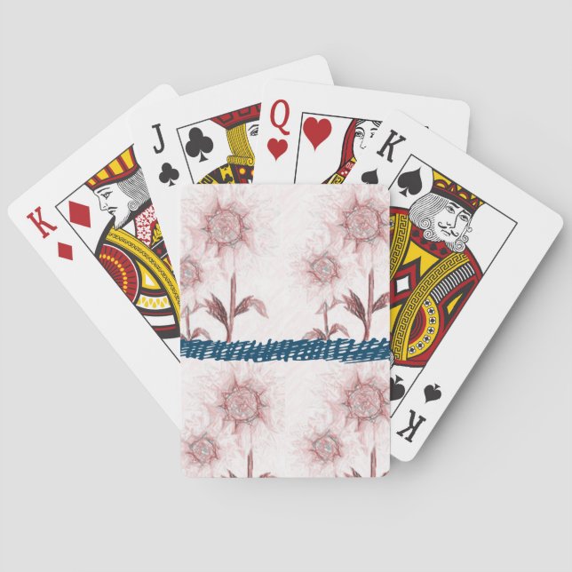 Sunflower Playing Card Deck (Back)