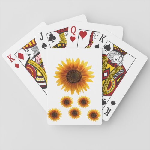 Sunflower Playing Card Deck