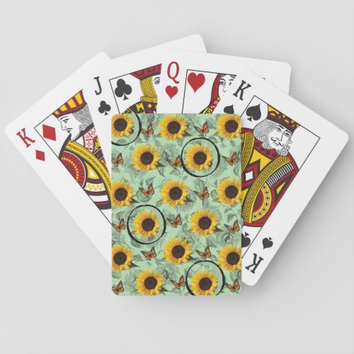 Sunflower Playing Card Deck