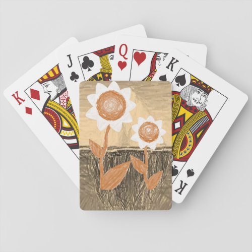 Sunflower Playing Card Deck