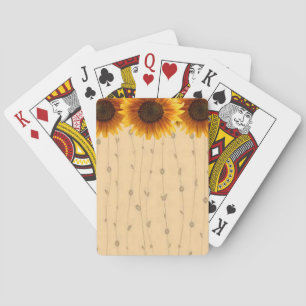 Sunflower Playing Card Deck