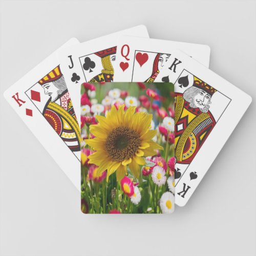 Sunflower Playing Card Deck