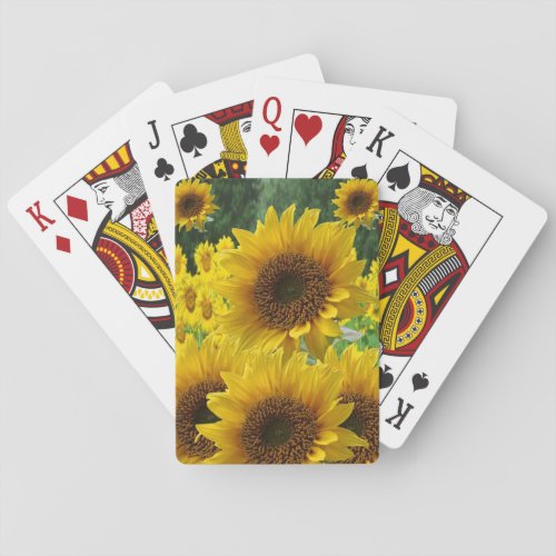 Sunflower Playing Card Deck