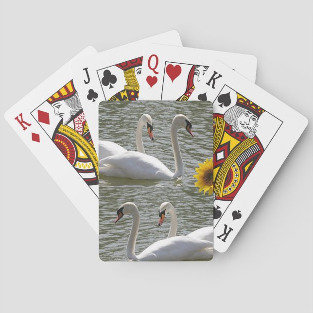 Sunflower Playing Card Deck (Back)