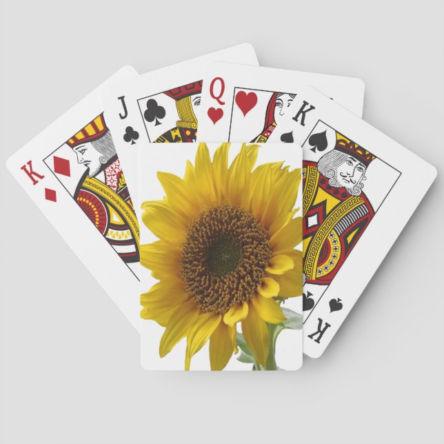 Sunflower Playing Card Deck (Back)