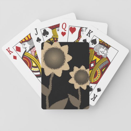 Sunflower Playing Card Deck