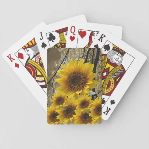 Sunflower Playing Card Deck