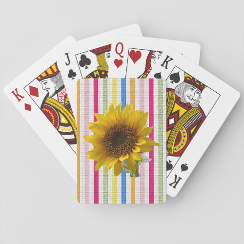 Sunflower Playing Card Deck