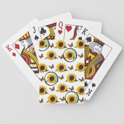 Sunflower Playing Card Deck