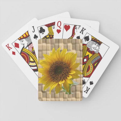 Sunflower Playing Card Deck