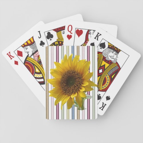 Sunflower Playing Card Deck