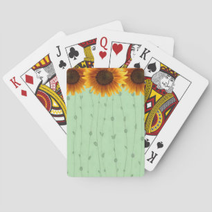 Sunflower Playing Card Deck