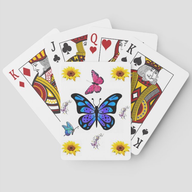 Sunflower Playing Card Deck (Back)