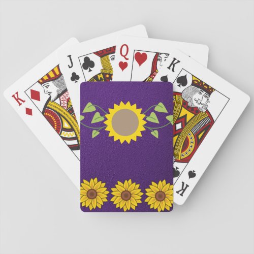 Sunflower Playing Card Deck