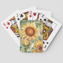 Sunflower Playing Cards