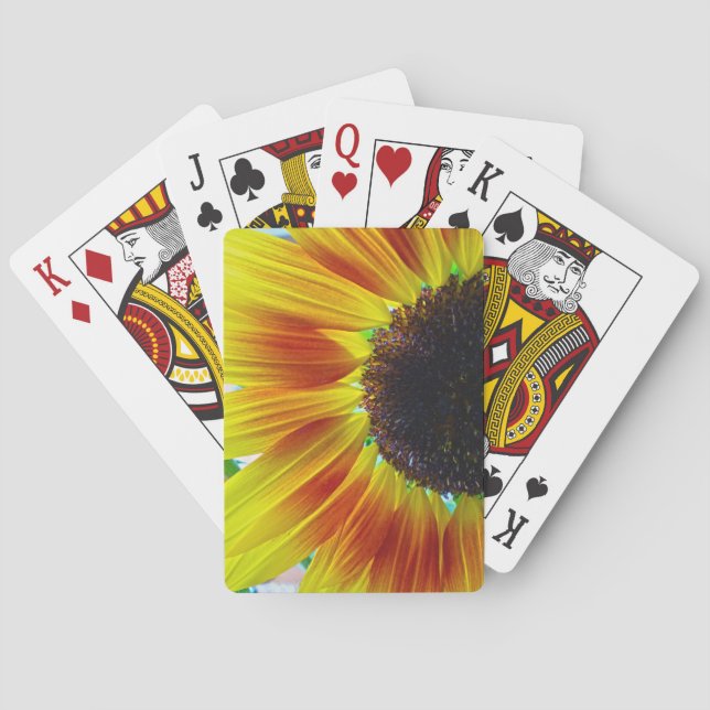 Sunflower Poker Cards (Back)
