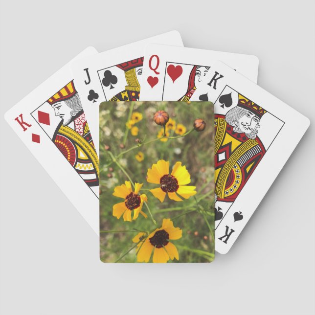 Sunflower Poker Cards (Back)