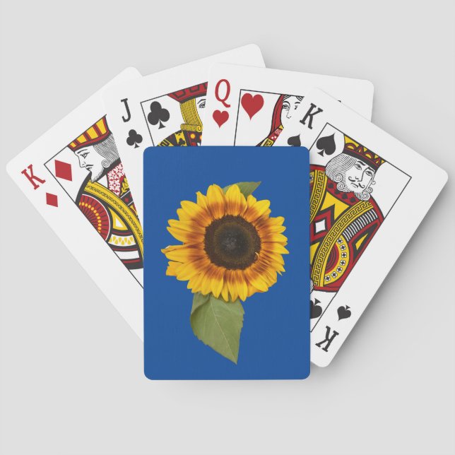 Sunflower Poker Cards (Back)