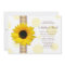 Sunflower Polka Dot Bridal Shower Invitation