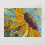 Sunflower Post Card at Zazzle