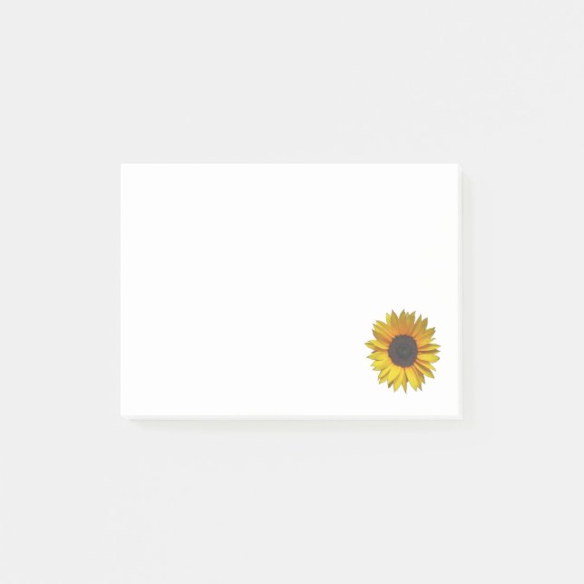 Sunflower Post-it Notes (Front)