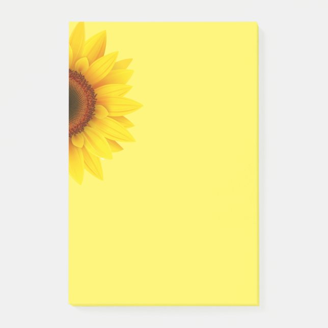 Sunflower Post-it Notes (Front)