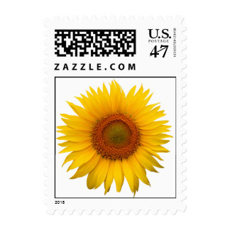 Sunflower Stamps, Custom Sunflower Postage