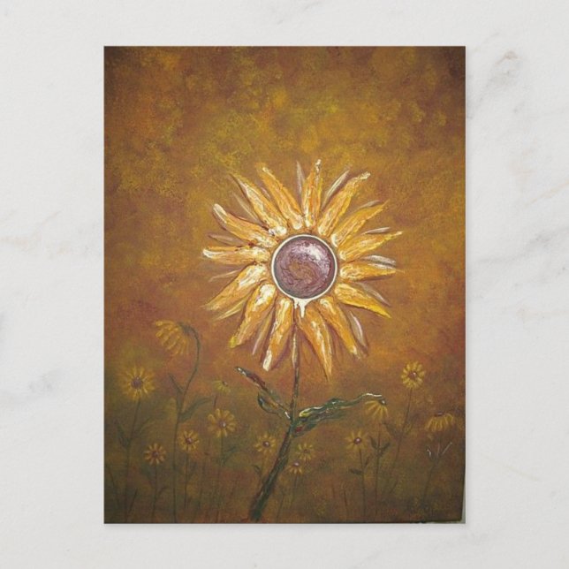 Sunflower Postcard (Front)