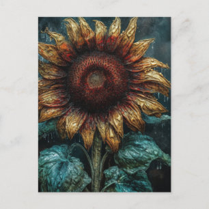 Sunflower Postcard
