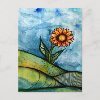 Sunflower                                          postcard