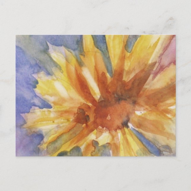Sunflower Postcard (Front)