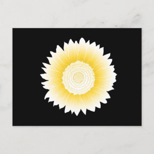 sunflower postcard
