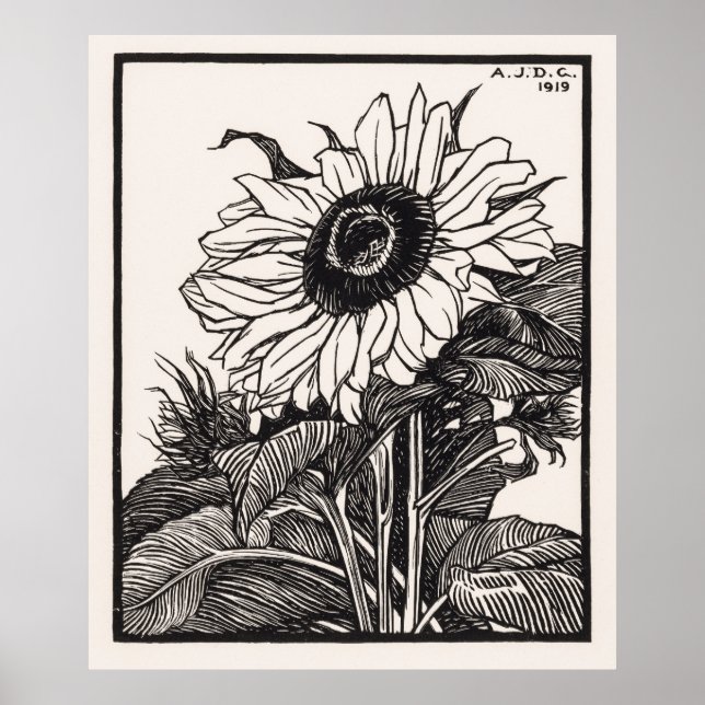 Sunflower Poster (Front)