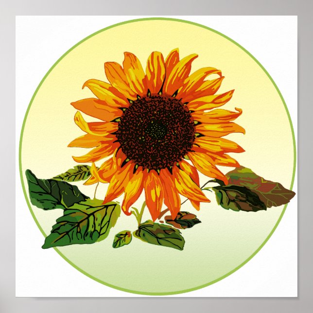 Sunflower Poster (Front)