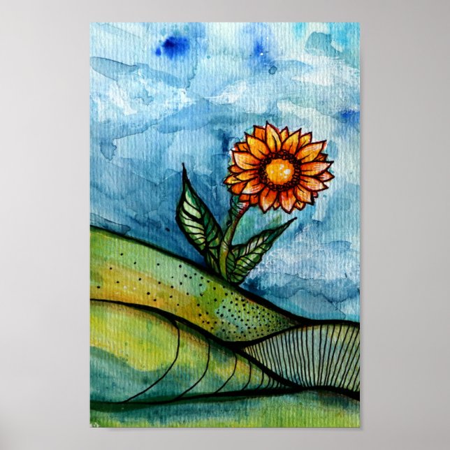 Sunflower                                          poster (Front)