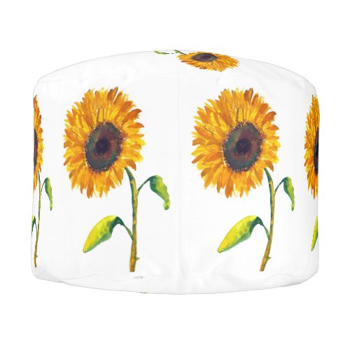 Sunflower Pouf