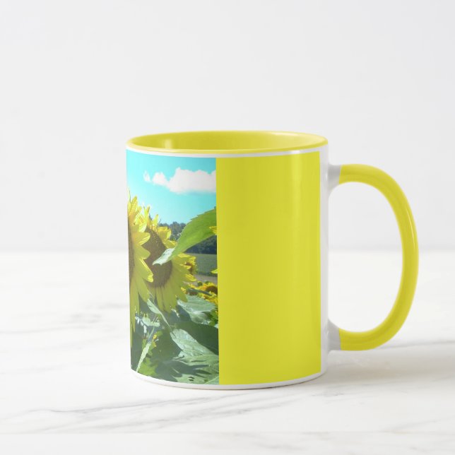 Sunflower Power--Mug Mug (Right)